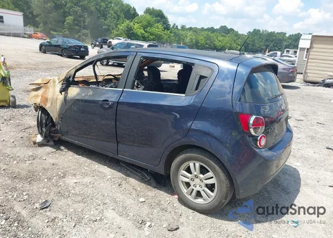 2015 Chevrolet Sonic Lt Auto from USA, damaged, VIN 1G1JC6SH6F4140839
